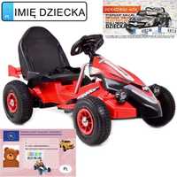 Gokart na akumulator sterowany pilotem, pompowane koła, hamulec TL5388