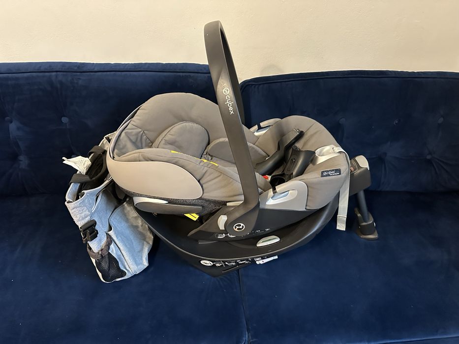 Fotelik Cybex Cloud Z i-Size + baza obrotowa Base Z + akcesoria