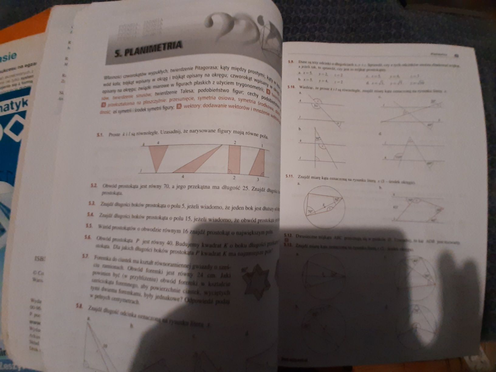 Matematyka pytania zadania arkusze egzaminacyjne Zakres podst.rozszerz