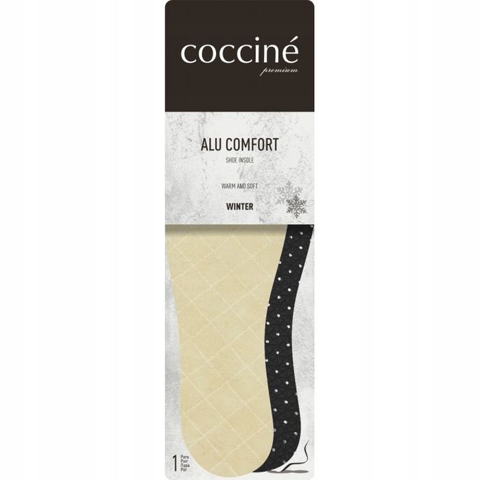 r. 38 - wkładki zimowe 3-warstwowe alu comfort coccine