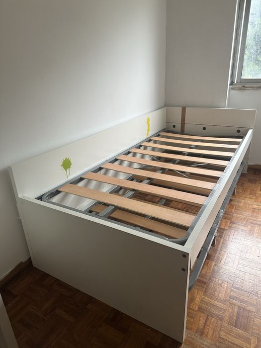 Base d cama solteiro