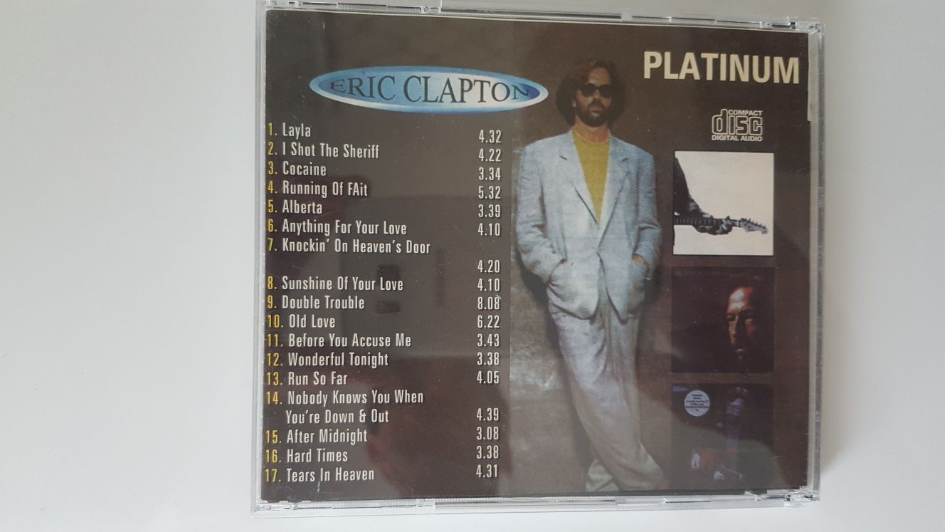 Музыкальный CD Audio-Eric Clapton; Platinum