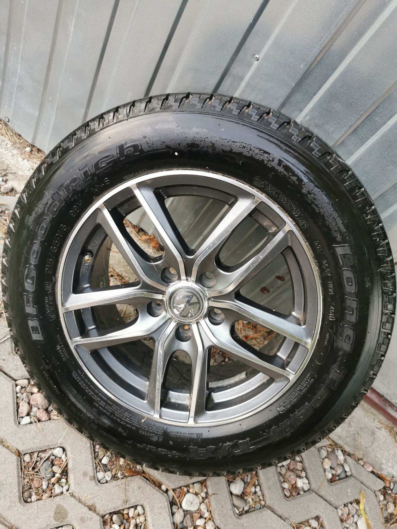 Felga Alu 16 5x112  6.5" z opona zimowa VW tiguan