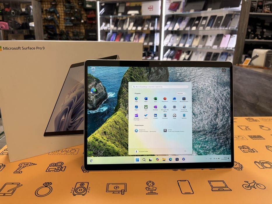 Microsoft Surface Pro 9 12 gen. i5/8GB/256GB od Lombard Halogsm Łódź