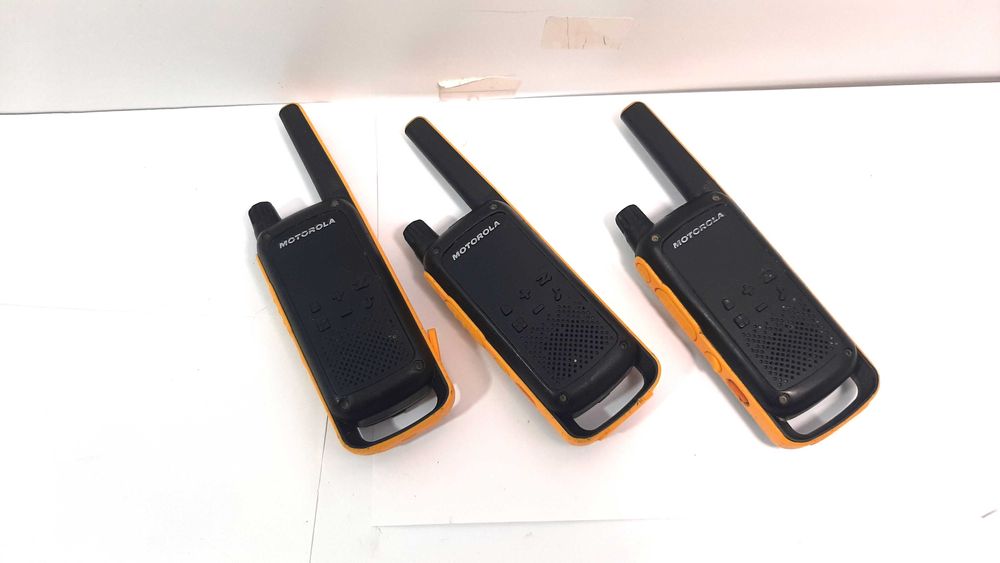 zestaw 3 radiotelefonów PMR MOTOROLA-T82/EXTREME