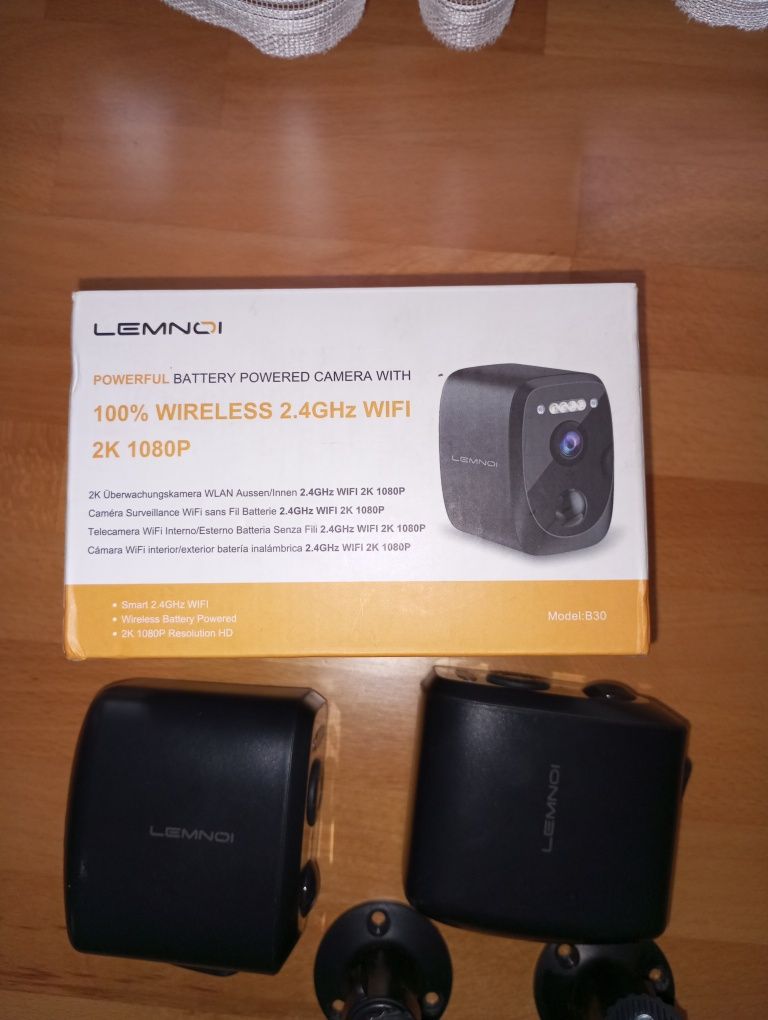 Kamery zewnętrzne bezprzewodowe Wi-Fi.
