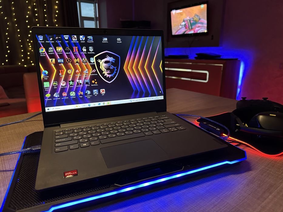 Игровой ноутбук lenovo gaming 14 + игровые девайсы в подарок!
