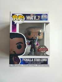 Funko POP! Marvel What if TChalla Star Lord 876 SE