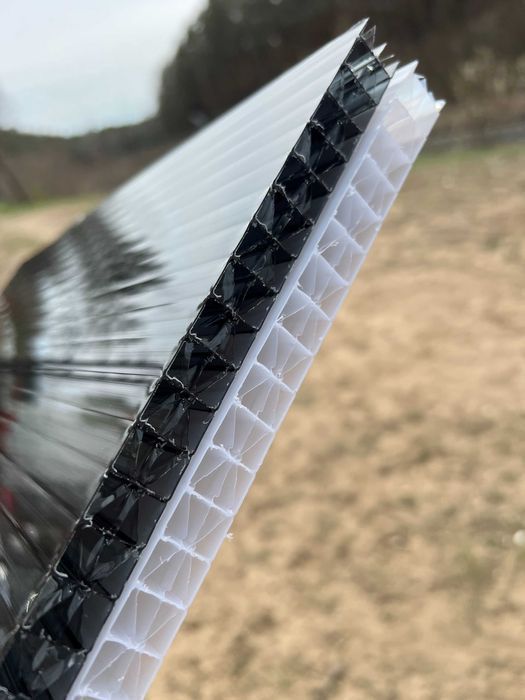 Poliwęglan komorowy 16 mm UV bezbarwny/dymiony brąz/opal/antracyt