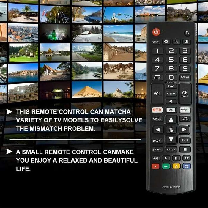 Controle universal para LG TV Smart TV Compatível com todas TV LG