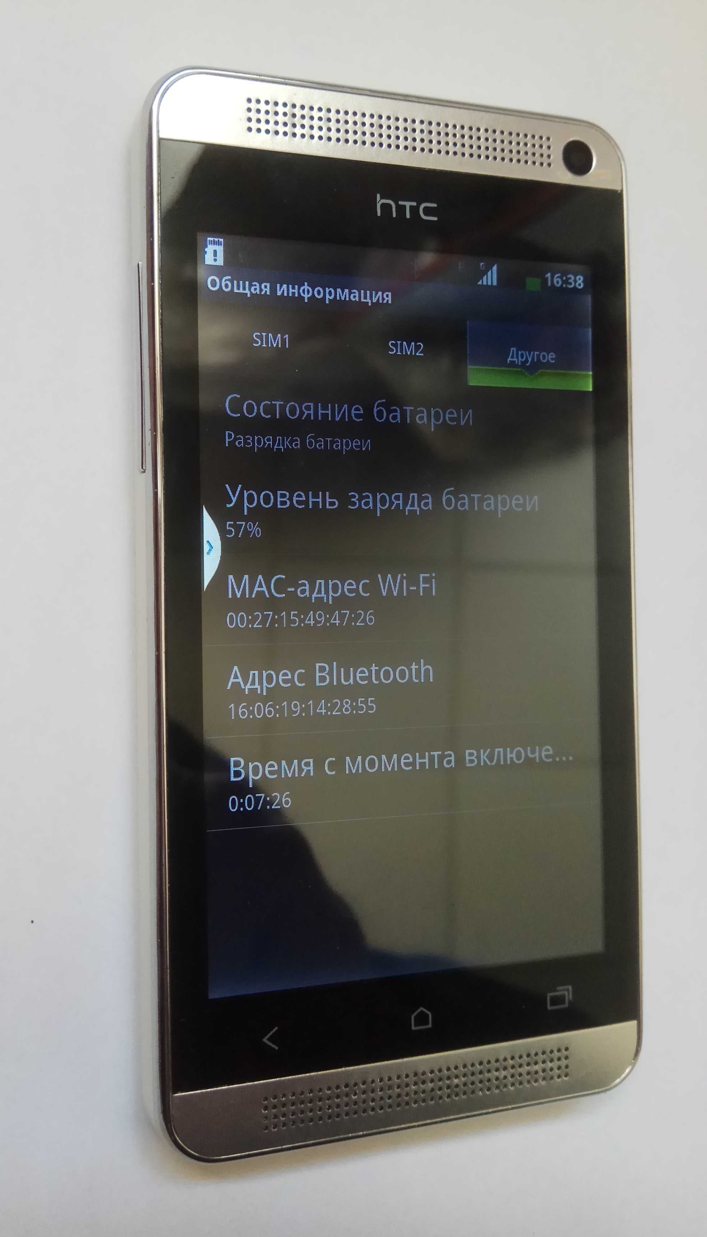 Рабочий телефон HTC M7 One Mini