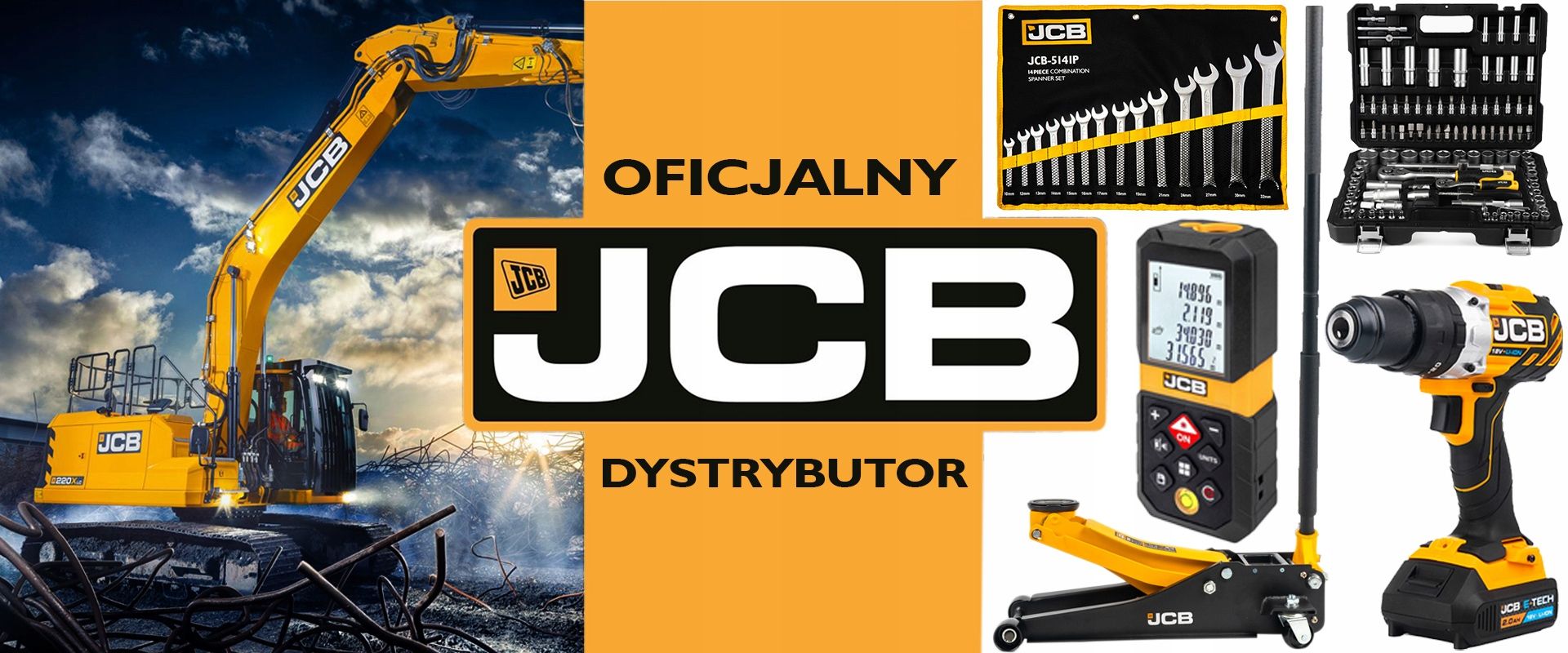 podnośnik hydrauliczny słupkowy 30 t jcb (pod162)