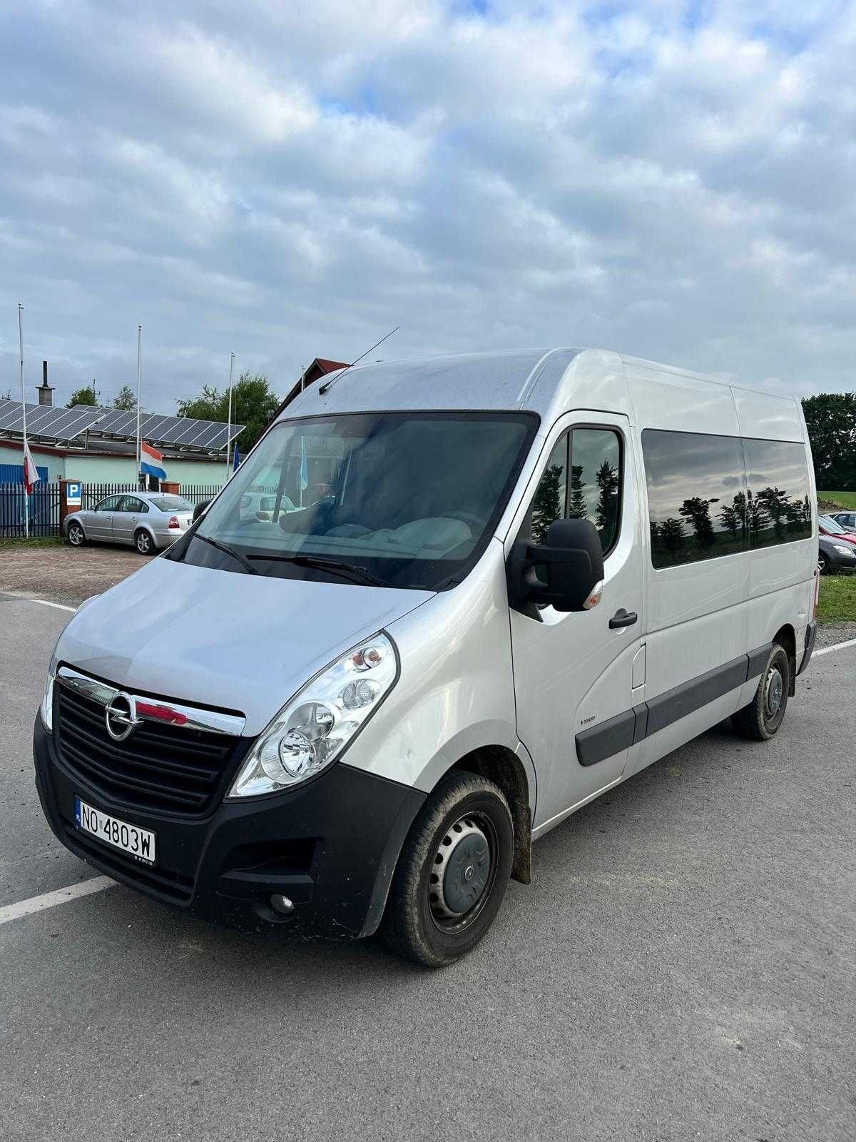 Opel Movano 2,3l diesel 9 osobowy