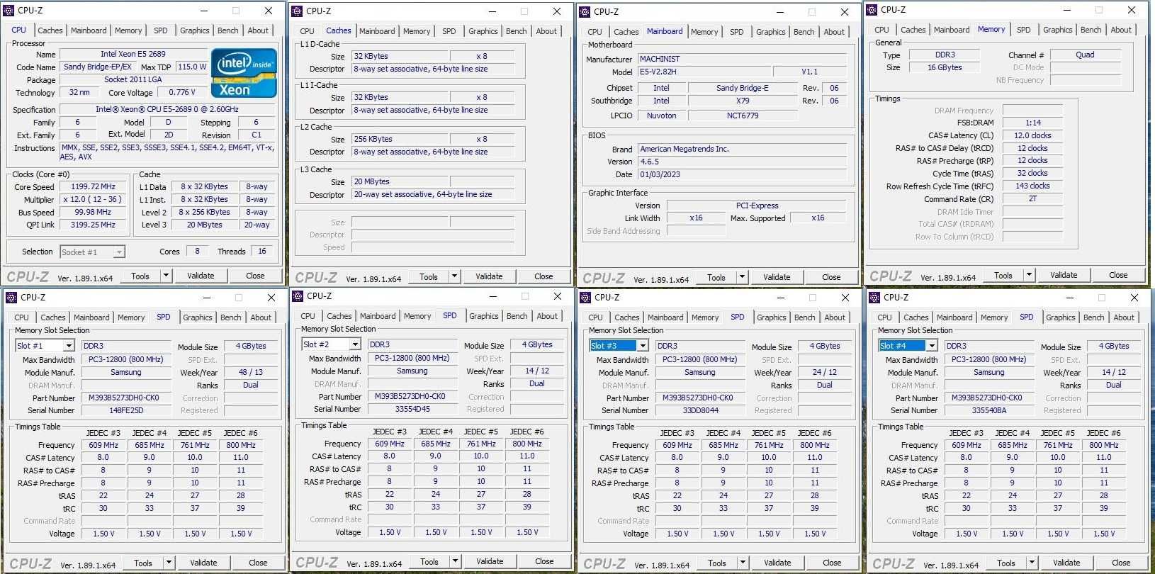 Komputer Xeon E5 2689  + monitor + klawiatura + mysz
