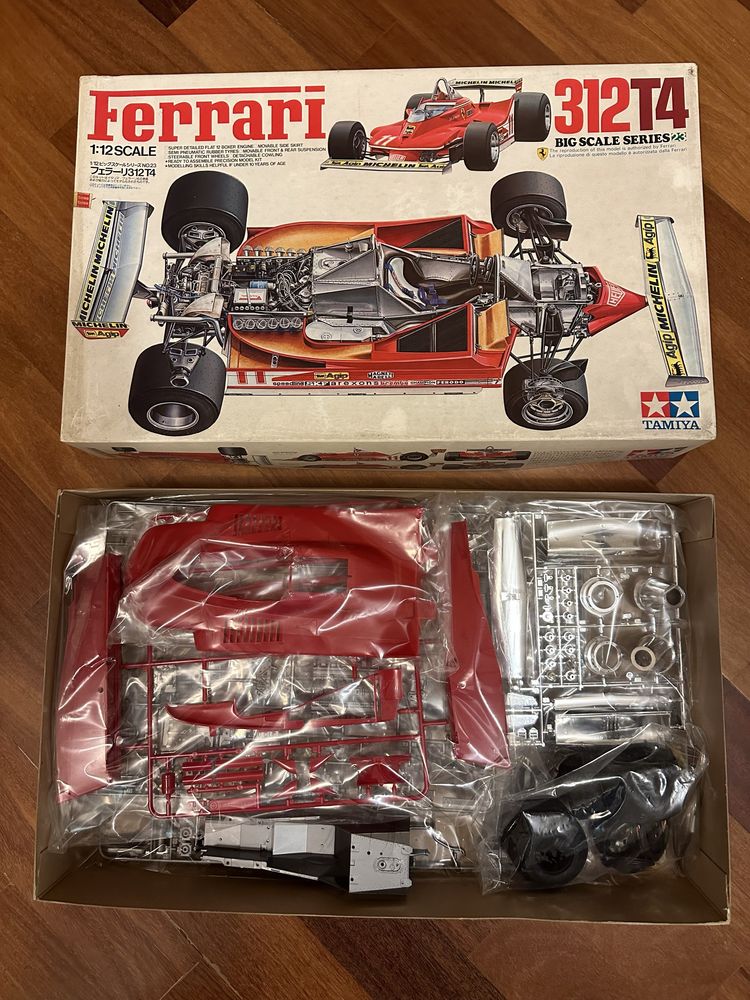 Kit FERRARI tamiya escala 1:12