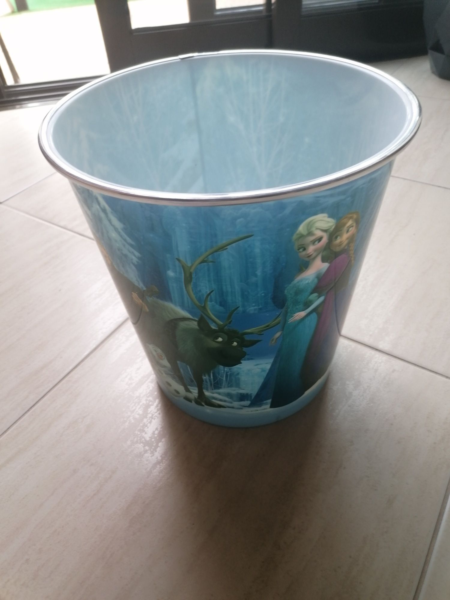 Cesto papéis frozen