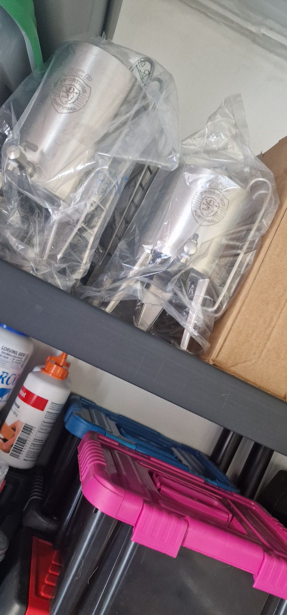 Cubas inox qualidade benfica porto ou sporting envio todo país.