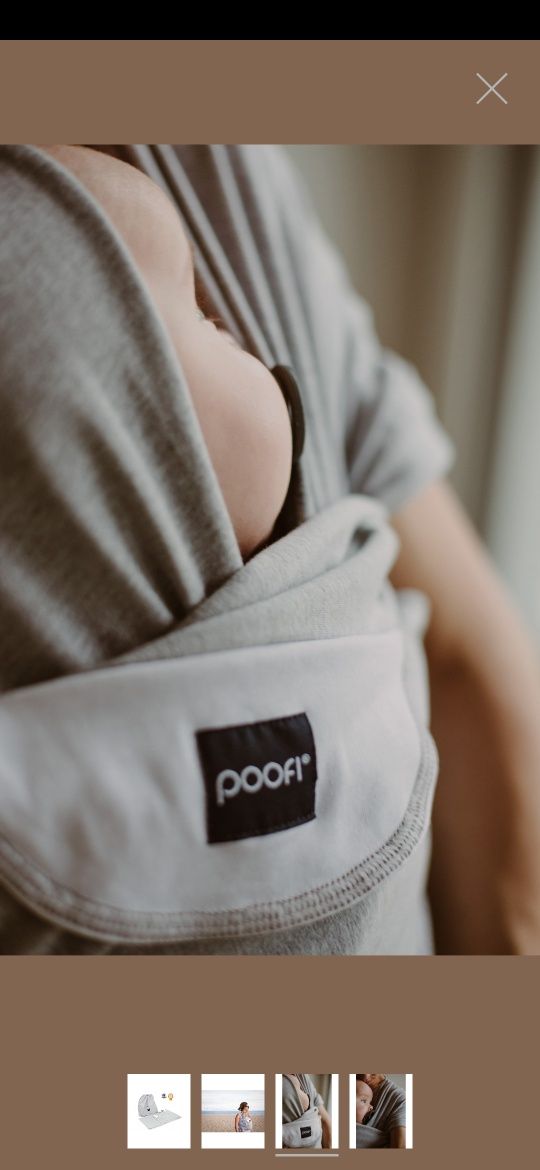 Chusta do noszenia dziecka Pocket by Poofi
