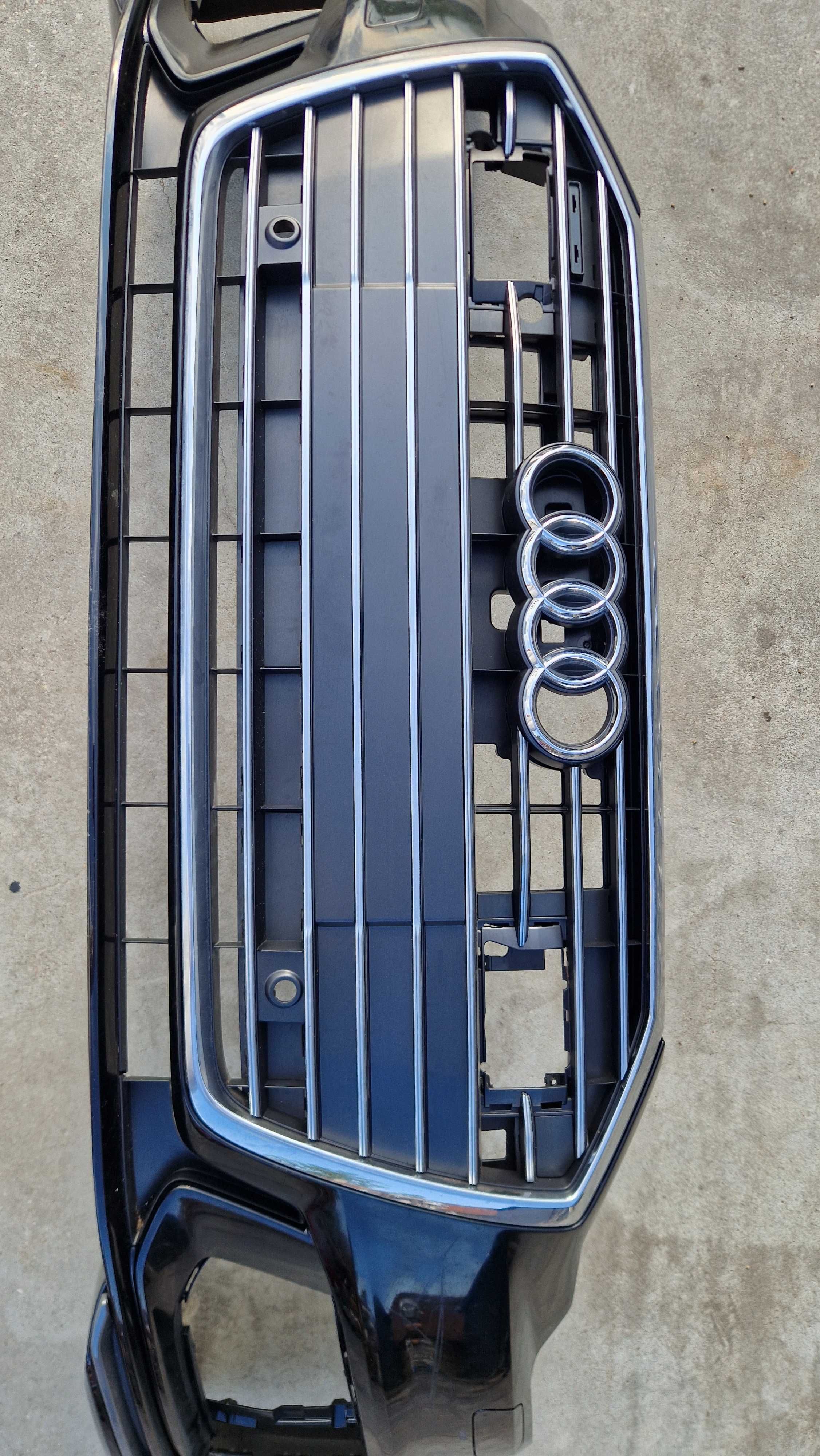 Zderzak przód Audi A6 C8 S-Line grill