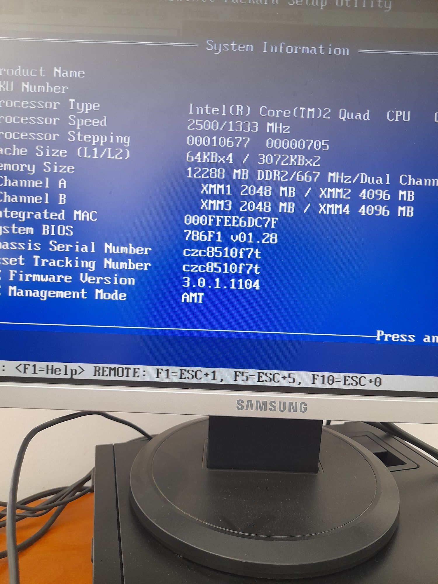 HP dc7800p Q9300 2.5Ghz, 12GB RAM, HDD 500GB, Win10Pro