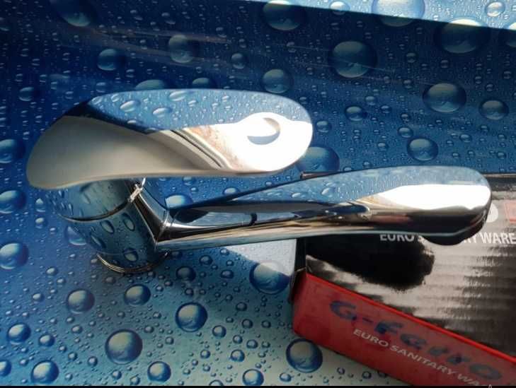 Смеситель змішувач для умивальника G-FERRO Mars 004-Z вилив 15 см