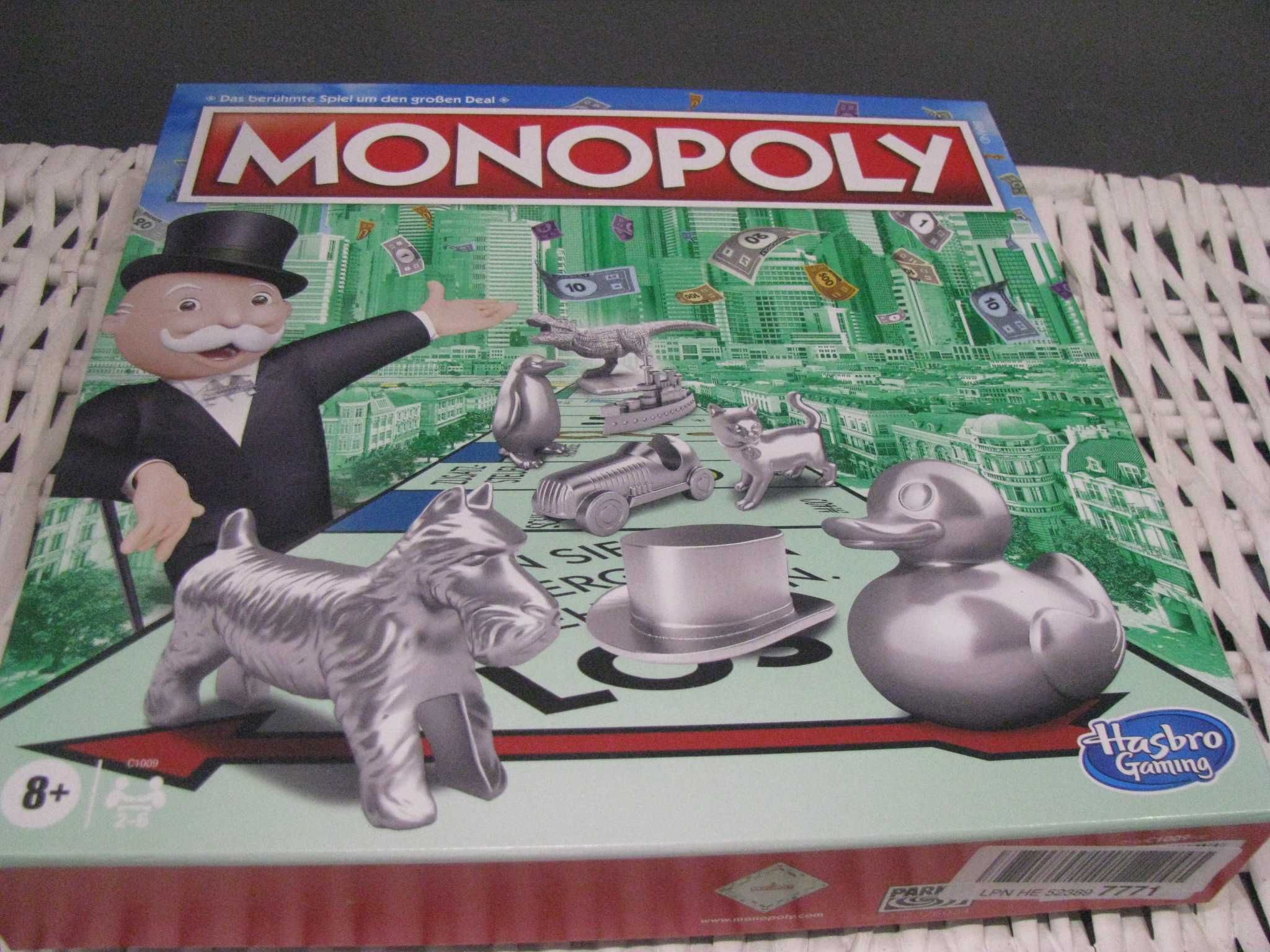 Nowa gra monopoly w wersji niemieckiej