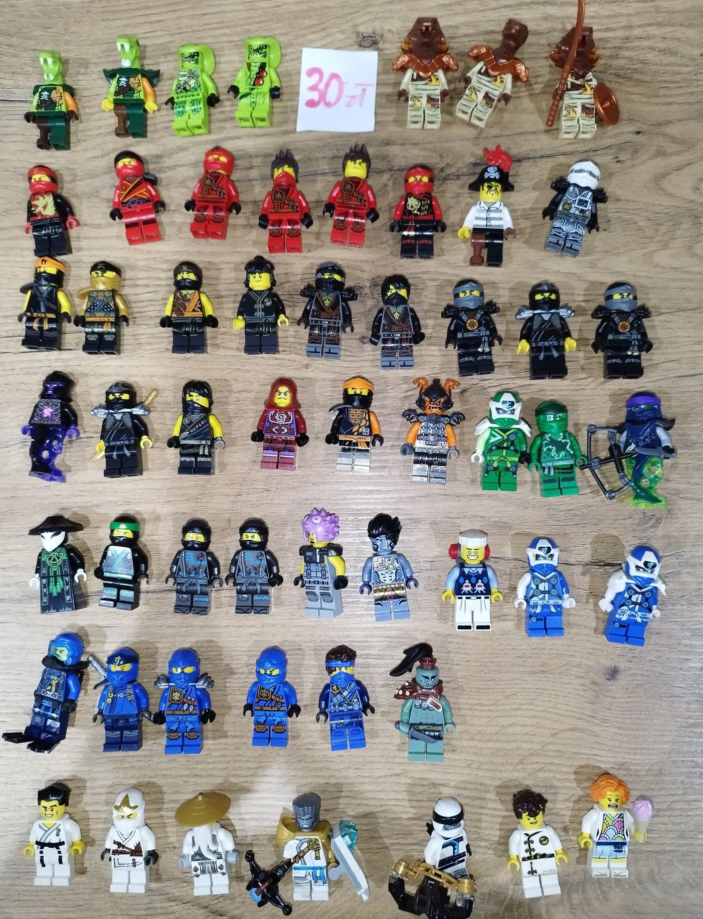 Figurki lego ninjago 30 zl za sztukę