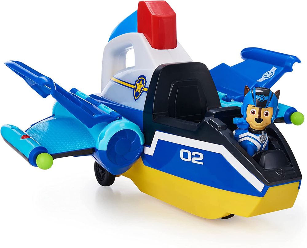 Чейз та реактивний літак Paw Patrol Jet to The Rescue Deluxe Transform