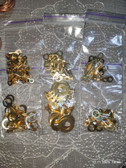 Nakamichi Конектори Штекери, Кабелі - ціна вказана за весь лот!