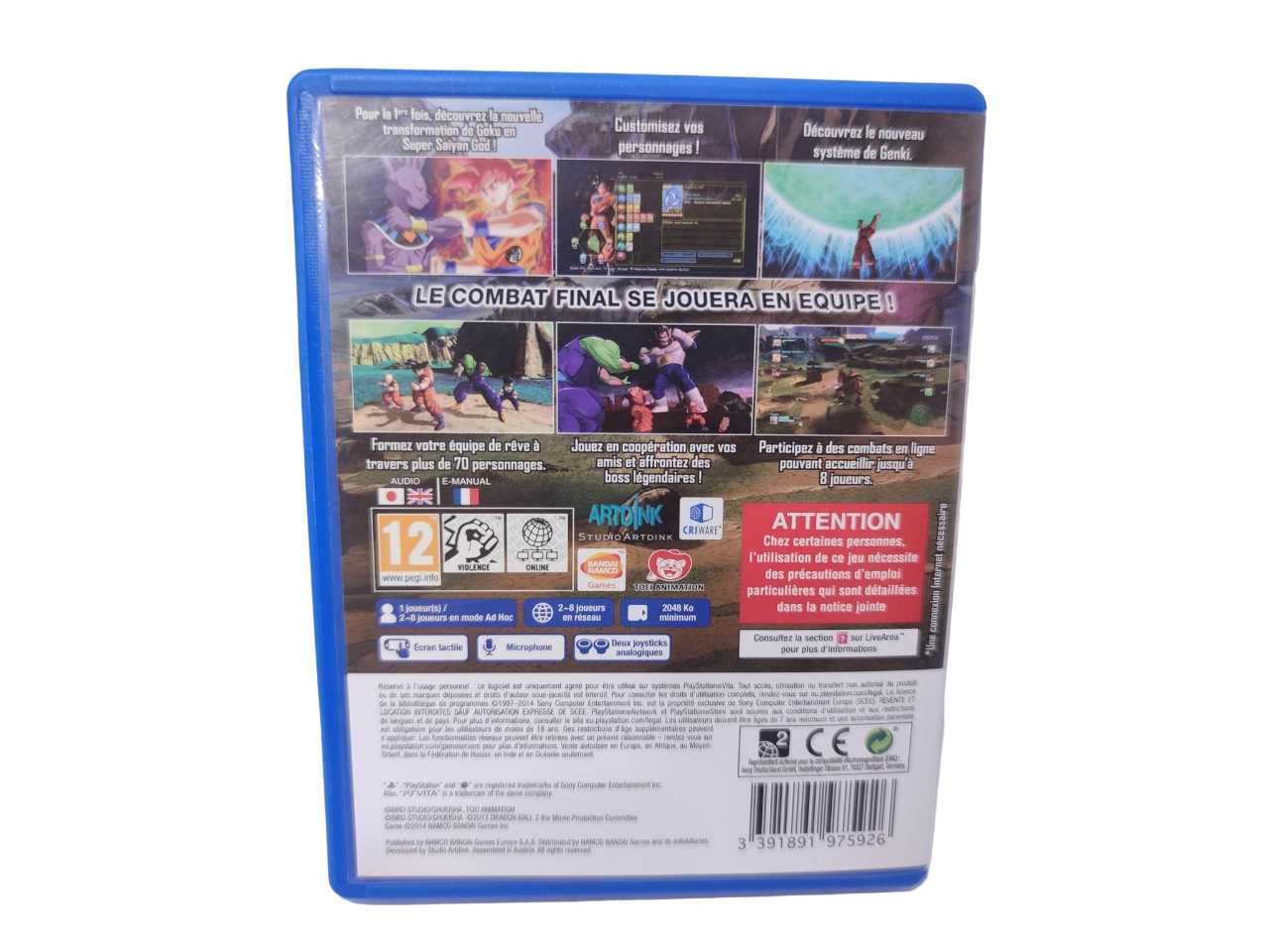 Gra PS Vita Dragon Ball Z: Battle Of (wersja angielska)