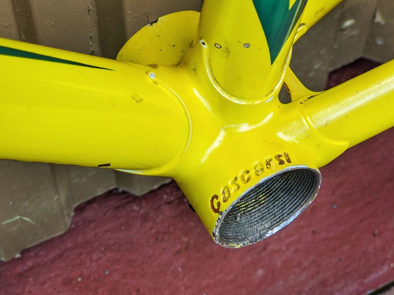 Frameset szosowy Rama szosowa Cascarsi Rury Columbus EL Chrom Grawer