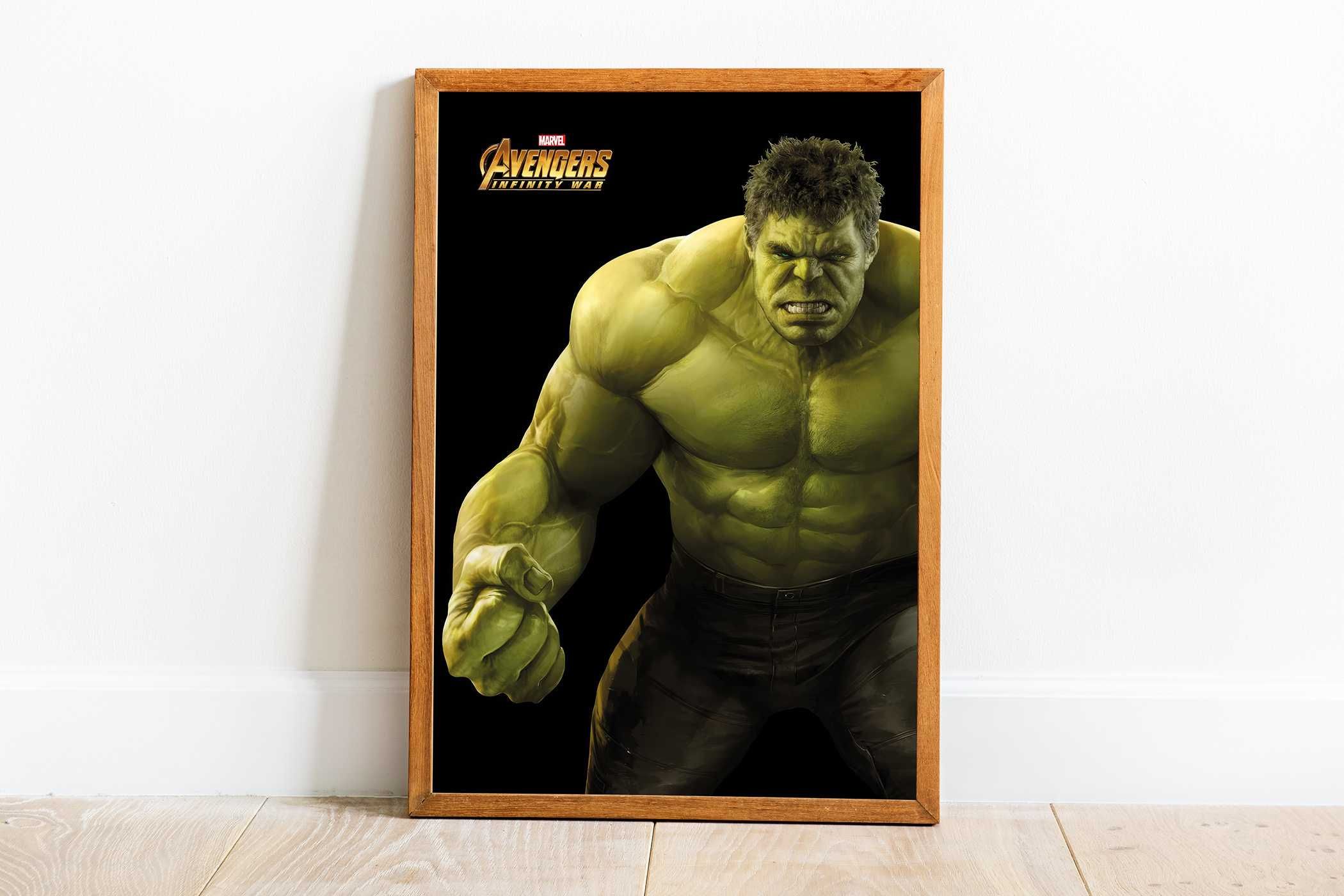 HULK PLAKAT A3 - Avengers, Hulk, Marvel - GRATIS