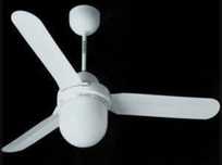 Wentylator Vortice Nordik Design biały  lampowentylator
