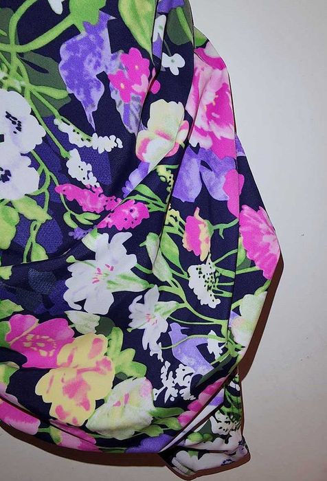 Strój kąpielowy jednoczęściowy BHS damski kwiecisty  Stan Bdb+ 44 XXL