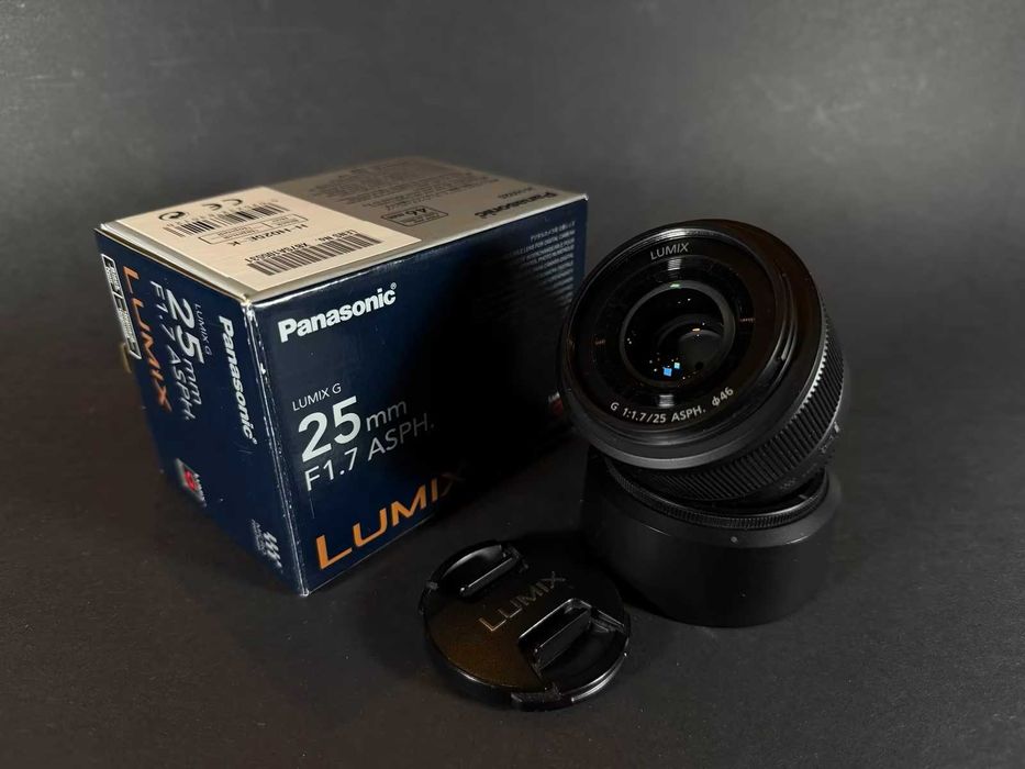 Объектив Panasonic Lumix G 25 mm f/1.7