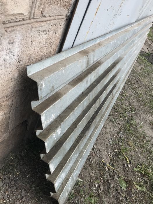 Профиль оцынкованый один лист длина 3 метра ширина 65 сантиметров