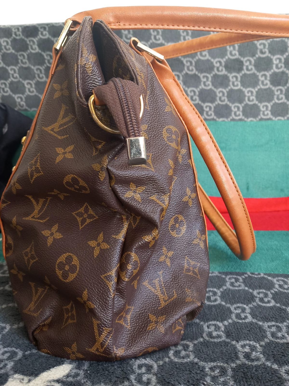 Louis Vuitton duza skorzana torebka