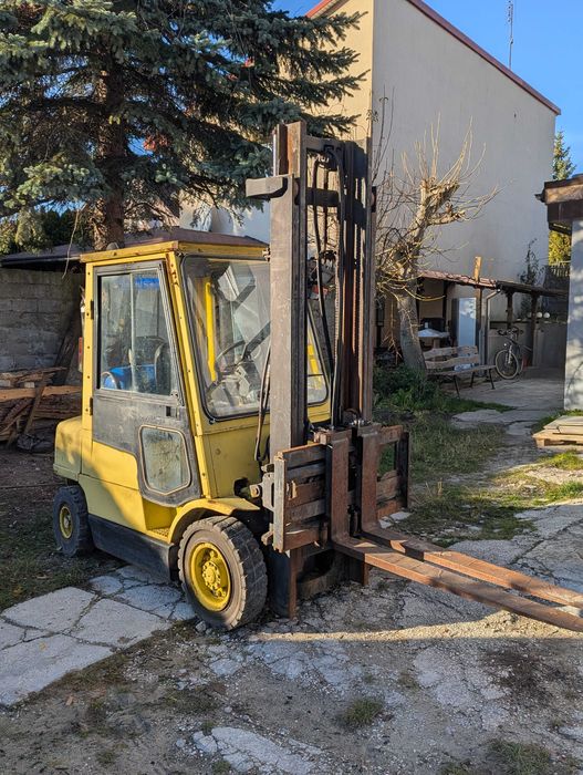 Wózek hyster H2,50xm, silnik mazda, kabina 2,5 tony
