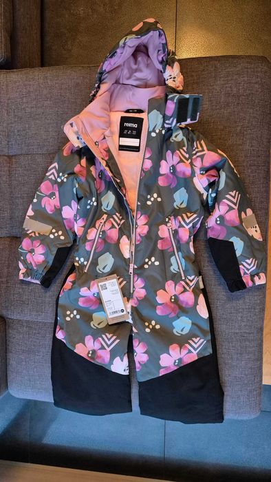 Nowy kombinezon zimowy Reima Kurikka thyme 122 Reimatec