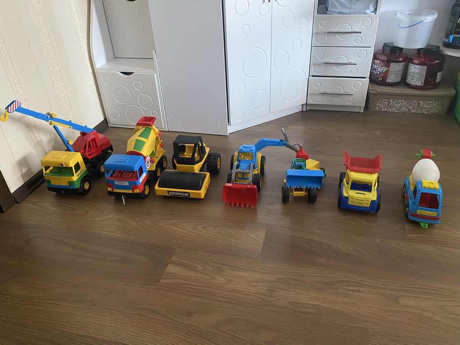 Дитячі машинки Wader, екскаватор, самоскид