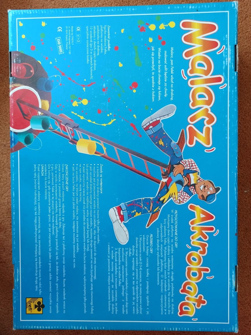 Gra malarz akrobata