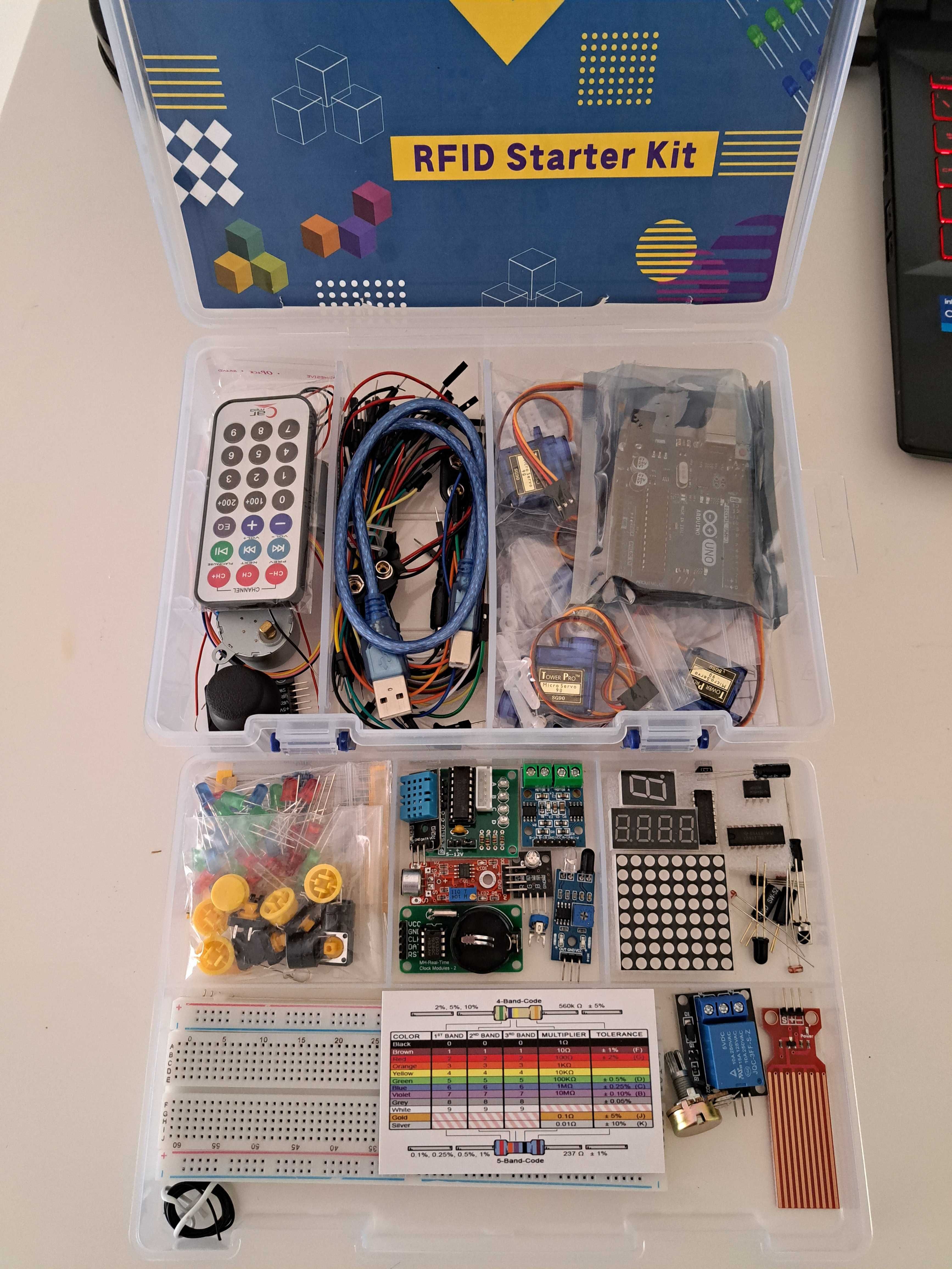 Arduino Uno RFID Starter Kit usado 1 vez