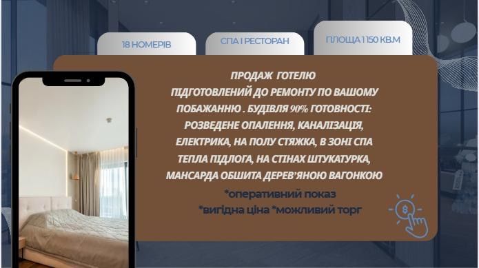 Продаж готелю Микуличин