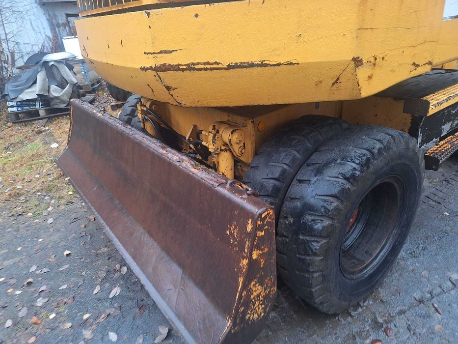 Koparka kołowa Liebherr 312 + rototil
