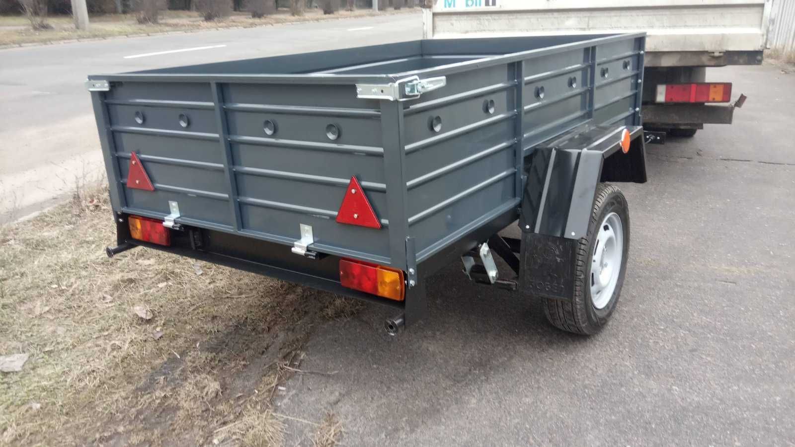 Прицеп причіп ПА 2000 до легкового авто з виробництва.