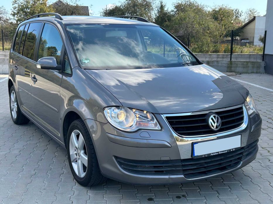 VW TOURAN 1.9 TDI, 2007r, Automat DSG, webasto, bardzo ładny