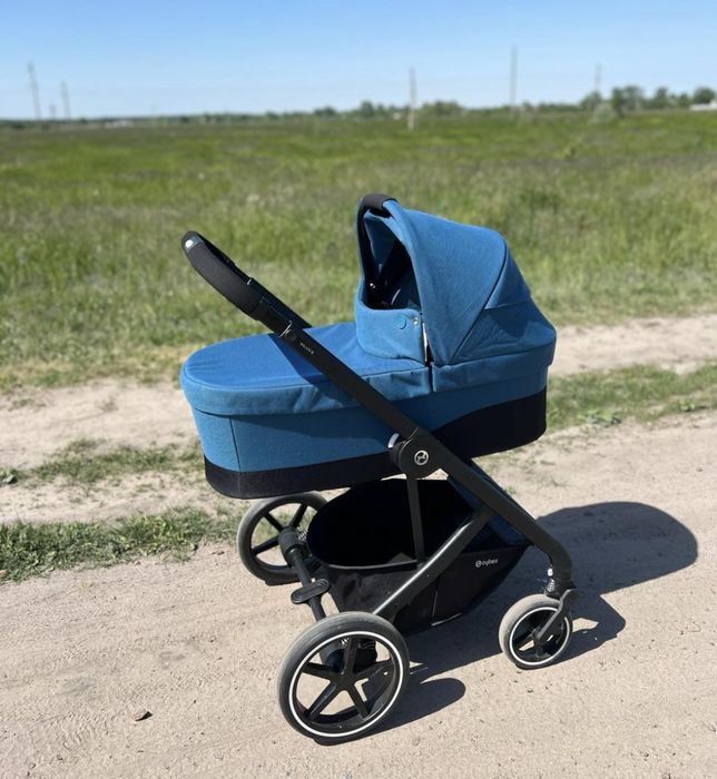 Коляска Cybex Balios S Lux 2в1 / River Blue turquoise