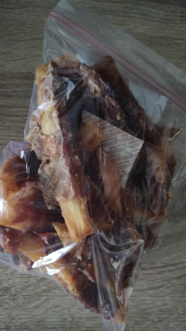 800g Smaczki dla psa, batat z królikiem i paski z kaczki