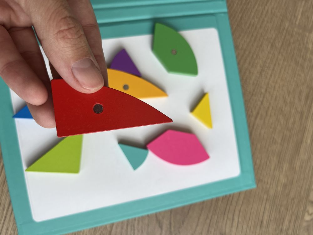 Танграм Puzzle egg розвиваюча гра деревʼяна