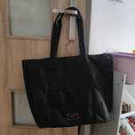 Czarna torba shopper monnari